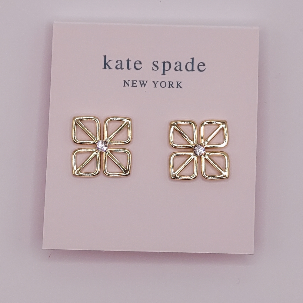 Kate Spade flower Stud Earrings